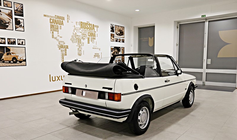 1981 VW Golf Cabriolet GLi  1.6 110HP - 102.300Kms